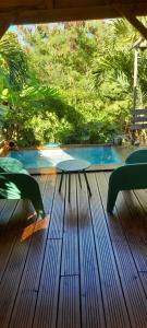 bungalow Karambol 60m2 avec bassin