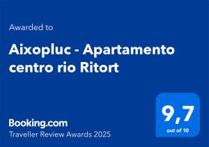 Aixopluc - Camprodon Apartamento centro rio Ritort