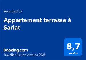 Appartement terrasse à Sarlat
