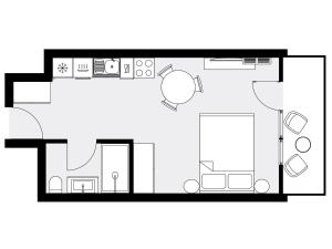 URBAN APARTMENTS GLOBAL SKYLINE RAFAEL CENTRUM , 17th Floor No 22, Free Garage, Self Check-in, No Deposit