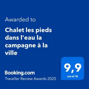 Appartements Chalet les pieds dans l'eau la campagne a la ville : Appartement 1 Chambre