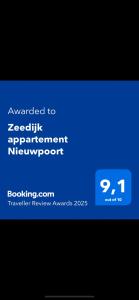 Zeedijk appartement Nieuwpoort