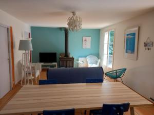 Maisons de vacances Maison avec terrasse a Vert Bois : photos des chambres