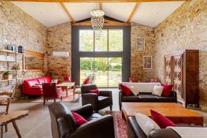 Maisons de vacances Demeure avec piscine : photos des chambres