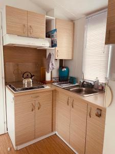 Campings Mobil-home 3ch le Per Malou Camping Les Clarines : photos des chambres