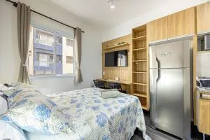 Lindo estudio Sao Caetano Ap514 - 圣安德雷