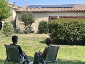 Maisons de vacances Gites ecolabellises du Domaine de Ludeye - au calme dans le Medoc : photos des chambres