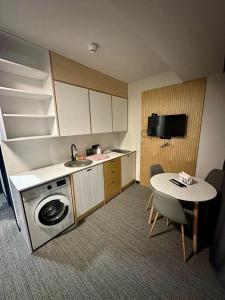 ski in ski out apartment in Kokhta-Mitarbi resort