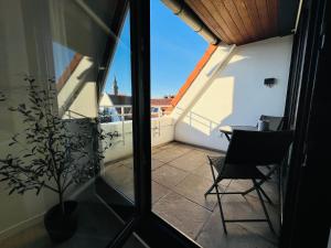 Exklusive Loggia über der Altstadt