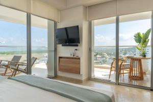 CB1330 | Hermosa Suite Vista 180° 7min del Centro