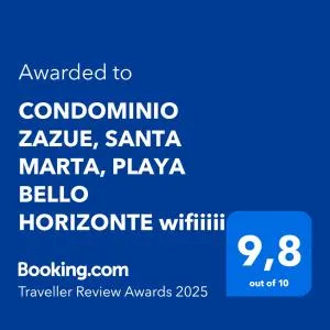 CONDOMINIO ZAZUE, SANTA MARTA, PLAYA BELLO HORIZONTE wifiiiii - Minca