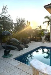 וילה ליד הים והמרינה עם ברכה - 荷兹利亚B