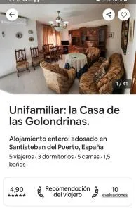 La Casa de las Golondrinas - Castellar de Santisteban