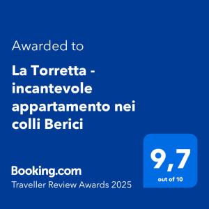 La Torretta - incantevole appartamento nei colli Berici
