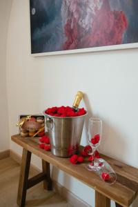 Maisons de vacances 20metres Plage - Maison -Jacuzzi - Wifi - Terrasse : photos des chambres