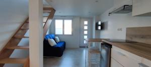 Studio climatisé dans une propriété calme