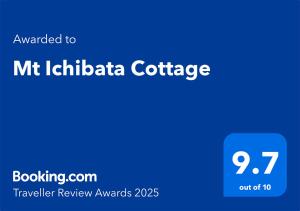 Mt Ichibata Cottage