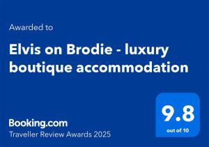 Elvis on Brodie - luxury boutique accommodation
