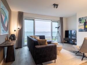 Modern apartment with harbour view