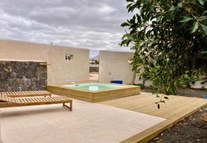 Villa Lavayarena private pool in Lajares - 4hvězdičkové hotely ve městě La Oliva