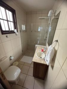 Acomodação no centro da cidade com piscina