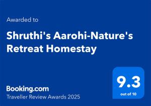 Shruthis Aarohi-Natures Retreat Homestay