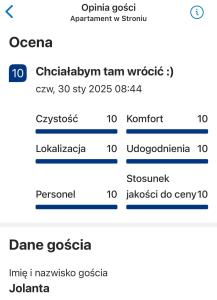 Apartament w Stroniu