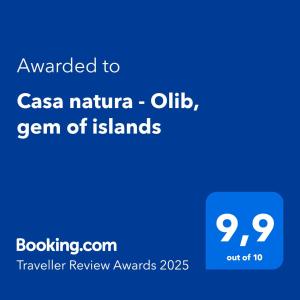 Casa natura - Olib, gem of islands