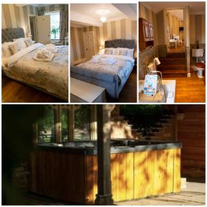 Burtree Country House, Tipis, Treehouse & Lodge & house rooms with hot tubs in a private garden