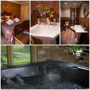 Burtree Country House, Tipis, Treehouse & Lodge & house rooms with hot tubs in a private garden