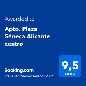 Apto. Plaza Séneca Alicante centro