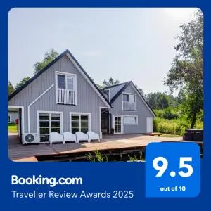 Namelis ant vandens "Giliaus namelis" - Vijurkai