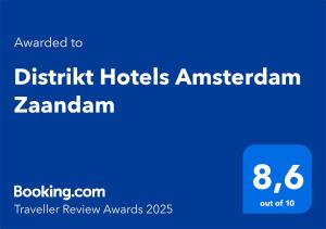 Distrikt Hotels Amsterdam Zaandam