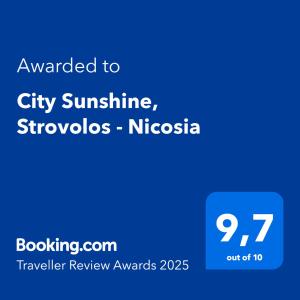 City Sunshine, Strovolos - Nicosia