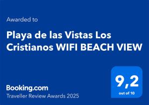 Playa de las Vistas Los Cristianos WIFI BEACH VIEW