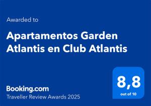 Apartamentos Garden Atlantis en Club Atlantis