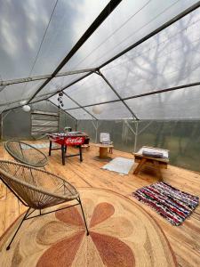 Appartements Roulotte insolite en pleine foret- Domaine Temali : photos des chambres
