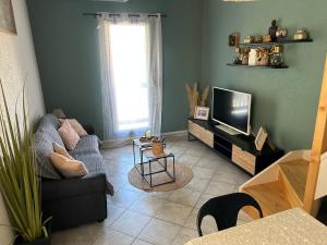 Appartements la maison des sables 4 port Leucate climatise parking prive : photos des chambres