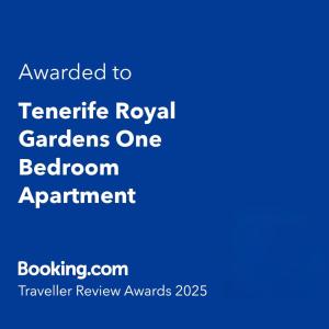 Tenerife Royal Gardens One Bedroom Apartment