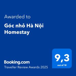 Góc nhỏ Hà Nội Homestay