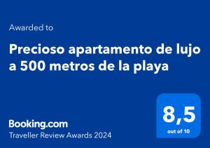 Precioso apartamento de lujo a 500 metros de la playa