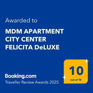 MDM APARTMENT CITY CENTER FELICITA DeLUXE