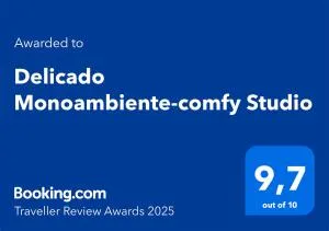 Delicado Monoambiente-comfy Studio - Luque