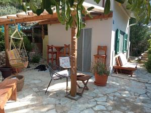 A tiny sea home in the wilderness