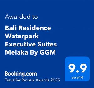 Bali Residence Waterpark Executive Suites Melaka By GGM
