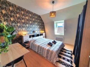 Appartements Warmy hypercenter free parking FIBRE - Douaisis Invest : photos des chambres