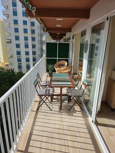 Coqueto apartamento en la playa