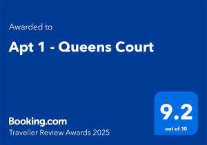 Apt 1 - Queens Court