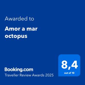 Amor a mar octopus