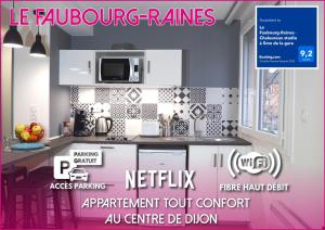 Appartements Le Faubourg-Raines - Chaleureux studio a 5mn de la gare : Studio Familial